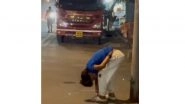 Has 'Zombie Drug' Reached Mira Bhayandar? Viral Video of Man Standing Motionless Roadside Sparks Concerns