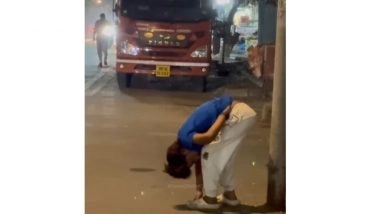 Has 'Zombie Drug' Reached Mira Bhayandar? Viral Video of Man Standing Motionless Roadside Sparks Concerns