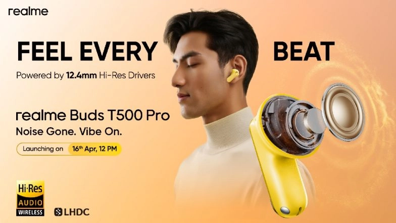 Realme Buds T500 Pro Launch Today in India; Check Details