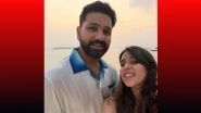 Rohit Sharma Birthday: Ritika Sajdeh Shares Heartfelt Wish for Husband as he Turns 39