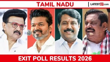 Tamil Nadu Exit Poll Results 2026 by P-Marq: DMK Alliance Ahead With 125-145 Seats, AIADMK Struggles; Check Party-Wise Seat Predictions