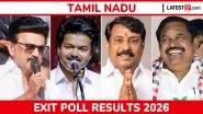 Tamil Nadu Exit Poll 2026: Today&rsquo;s Chanakya Predicts Comfortable DMK Alliance Return, TVK Emerges as Strong Challenger
