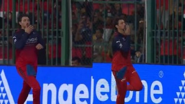Tim David Pulls A John Cena's 'You Can't See Me' Celebration After Spectacular Catch in RCB vs LSG IPL 2026 Match (Watch Video)