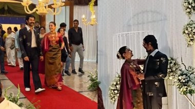 Vijay Deverakonda and Rashmika Mandanna Kodagu Reception: Rashmika Stuns in Traditional Coorgi Saree for Hometown Celebration