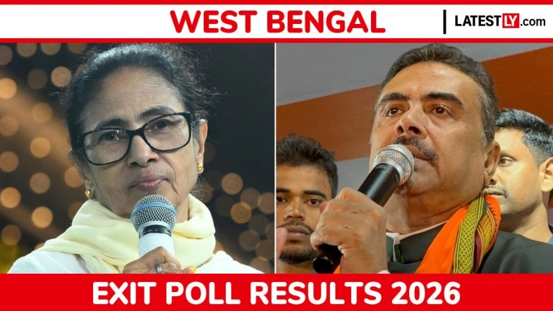 West Bengal Exit Poll Results 2026: P-MARQ Projects Clear Majority for BJP, TMC Rout; Check Party-Wise Seat Predictions