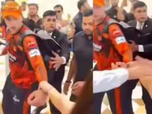 sports-Fan Conduct Under Scrutiny Following Abhishek Sharma's ‘Hand Grab’ Incident By Girl At SRH Team Hotel (Watch Video)