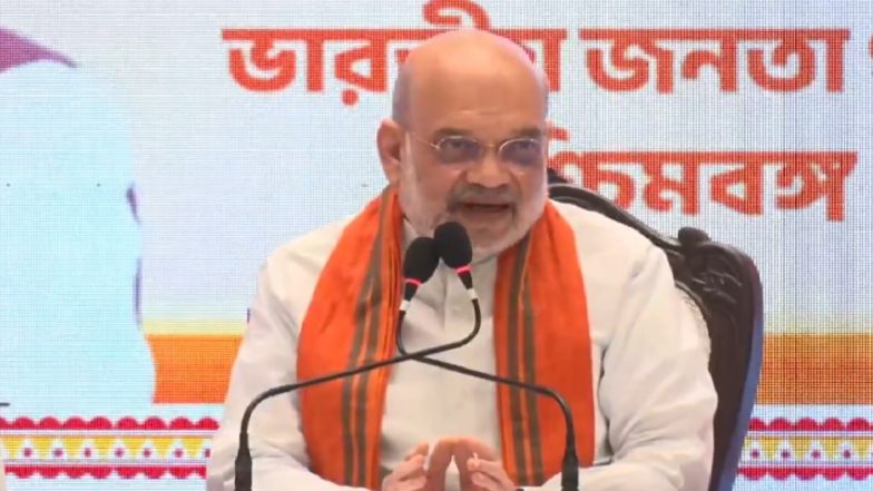 Amit Shah Predicts Decisive BJP Lead Following First Phase of West Bengal Assembly Elections