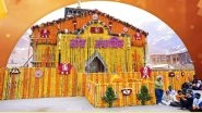 Kedarnath Opening 2026: Portals of Shri Kedarnath Dham To Open Today, Temple Adorned With 51 Quintals of Flowers