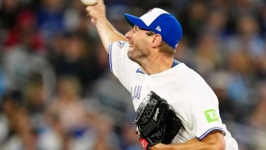 Blue Jays RHP Max Scherzer Leaves Start Against Dodgers After Two Innings