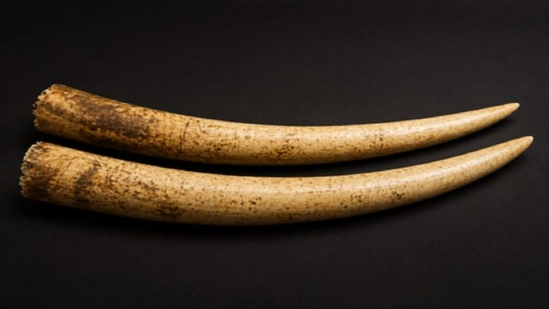 Wildlife Trafficking Racket Busted: INR 3.5 Crore Elephant Tusks Seized in Mumbai&rsquo;s Chembur, Four Accused Arrested