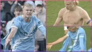Erling Haaland Shirt Ripped: Striker's Sleeve Torn During Clash with Gabriel Magalhaes in Manchester City vs Arsenal