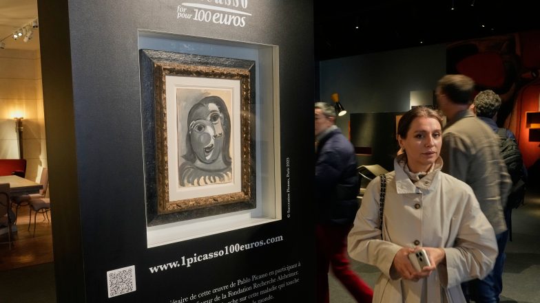 Win a Picasso for €100: French Raffle Supports Alzheimer’s Research