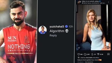 Virat Kohli's Instagram 'Like' on Influencer LizLaz Post Goes Viral; Yuzvendra Chahal Drops 'Algorithm' Comment