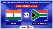 India Women vs South Africa Women Live Streaming Online and Free Telecast, 2nd T20I 2026