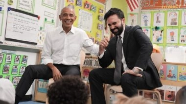 Barack Obama Sings ‘Wheels on the Bus’ With Kids As Zohran Mamdani Joins Bronx Classroom Fun, Video Goes Viral