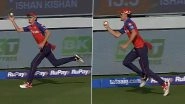 Marco Jansen Grabs Magical One-Handed Catch To Dismiss Ishan Kishan During PBKS vs SRH IPL 2026 Match (Watch Video)