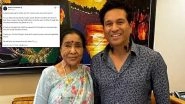 &lsquo;For Us, Tai Was Family,' Sachin Tendulkar Condoles Asha Bhosle&rsquo;s Passing