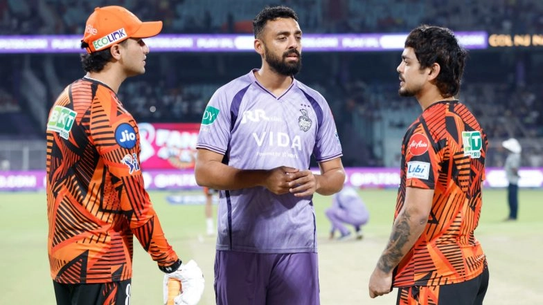 Impact Subs in Today's IPL Match for Kolkata Knight Riders vs Sunrisers Hyderabad