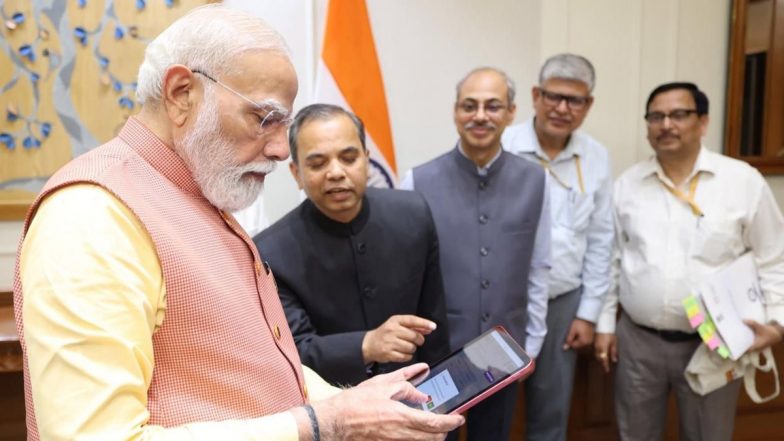 Census 2027: PM Narendra Modi Completes Self-Enumeration for Census; Urges Citizens To Participate in India’s First Digital Count (See Pics)