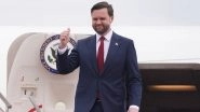 US-Iran Peace Talks: President JD Vance Arrives in Pakistan for Talks With Iranian Officials To Shore Up Shaky Ceasefire