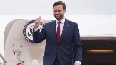 US-Iran Peace Talks: President JD Vance Arrives in Pakistan for Talks With Iranian Officials To Shore Up Shaky Ceasefire