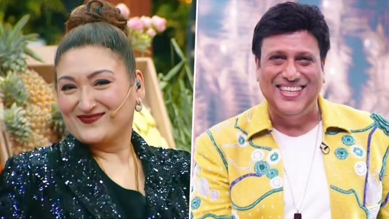 &lsquo;Ghutno Pe Goli Maare&rsquo;: Sunita Ahuja Jokes About Husband Govinda&rsquo;s Firing Incident on &lsquo;Laughter Chefs 3&rsquo; (Watch Video)