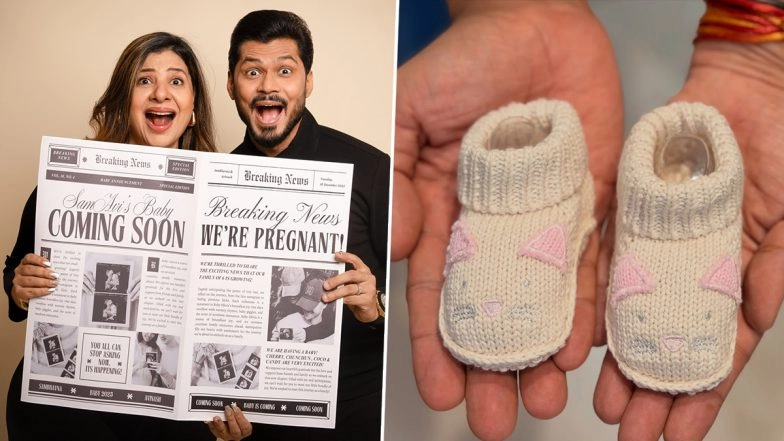 Sambhavna Seth and Avinash Dwivedi Announce Pregnancy 10 Years After Marriage, Couple Say ‘Countdown Begins’ (View Post)