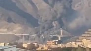 Iran Bridge Collapse: US-Israeli Strike Hits B1 Bridge, Killing Two and Injuring Several (Watch Video)