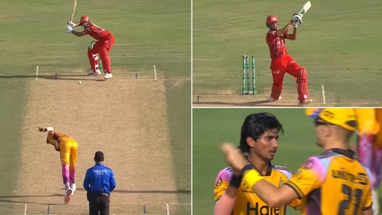 Ali Raza Hat-Trick Video: Watch Peshawar Zalmi Pacer Become Youngest-Player To Achieve the Feat in PSL History