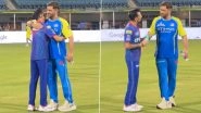 MS Dhoni, Yuzvendra Chahal Reunite; Hug Each Other Ahead of CSK vs PBKS IPL 2026 Match (Watch Video)