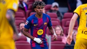 sports-Lamine Yamal Becomes Youngest Player To Reach 100 La Liga Appearances, Achieves Feat During Barcelona vs Espanyol Match
