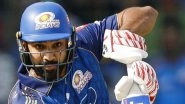 Rohit Sharma Reaches 6000 Indian Premier League Runs, Achieves Milestone During MI vs RCB IPL 2026 Match Rohit Sharma Reaches 6000 Indian Premier League Runs, Achieves Milestone During MI vs RCB IPL 2026 Match