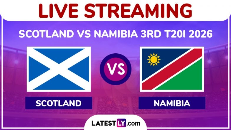 Scotland vs Namibia Live Streaming Online and Free Telecast, 3rd T20I 2026