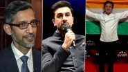 TIME100 2026: Ranbir Kapoor, Vikas Khanna and Sundar Pichai Feature in TIME&rsquo;s Most Influential People in the World List