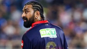 sports-Krunal Pandya New Hairstyle: Star All-Rounder Debuts Braided Look During MI vs RCB IPL 2026 Match