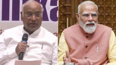 &lsquo;PM Narendra Modi Is a Terrorist&rsquo;: Mallikarjun Kharge Clarifies Remark on Prime Minister Modi, BJP Demands Apology