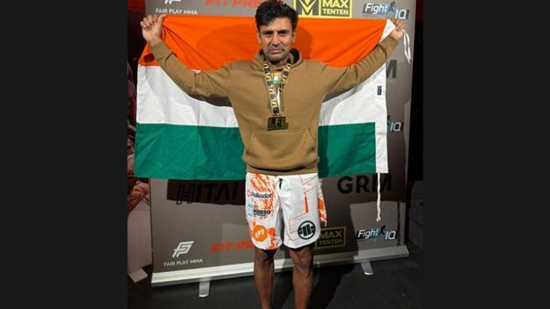 Sangram Singh Makes History in Argentina, Indian MMA Star Defeats France&rsquo;s Florian Coudier in Under 2 Minutes at Tiger Sports Club