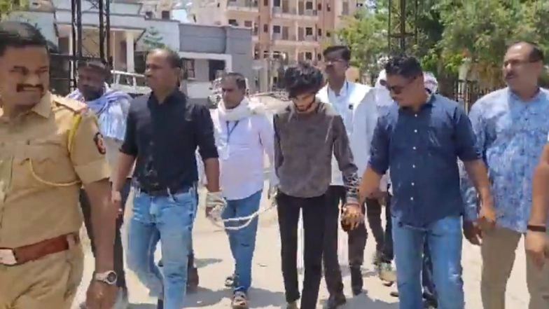 Amravati S*x Scandal: Main Accused Ayaan Shaikh Paraded Across City, Video Surfaces