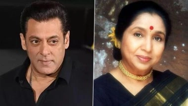 Asha Bhosle Dies at 92: Salman Khan Remembers Legendary Singer As &lsquo;Irreplaceable Voice of Indian Music&rsquo; (View Post)