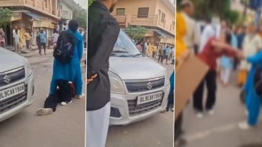 &lsquo;Isne Mera Rape Kiya Hai&rsquo;: Minor Girl Accuses Baba Prakash Sharma of S*xual Assault in Mathura (Watch Video)