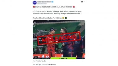 David Warner Involved in Heated Argument with Moeen Ali During PSL 2026? Here’s the Fact Check