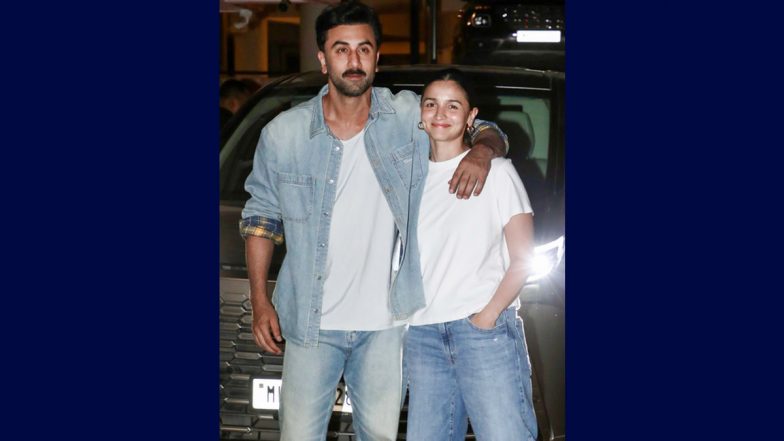 Alia Bhatt, Ranbir Kapoor and Daughter Raha Spotted at Airport Ahead of 4th Wedding Anniversary Trip (Watch Video)