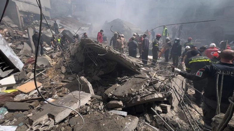 Middle East Conflict: Airstrikes on Iran Kill More Than 25 As Donald Trump’s Deadline To Open Strait of Hormuz Looms