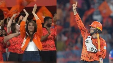 Kavya Maran Reacts as Abhishek Sharma Scores Century in SRH vs DC IPL 2026