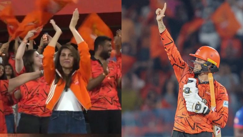 Kavya Maran Reacts as Abhishek Sharma Scores Century in SRH vs DC IPL 2026