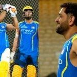 MS Dhoni Hits Nets Ahead of CSK vs KKR IPL 2026 Match, See Pics