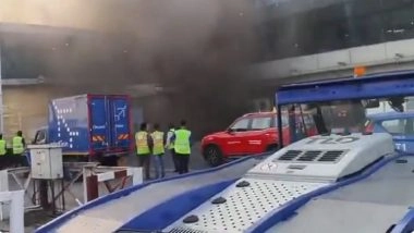 Mumbai: Fire at Chhatrapati Shivaji Maharaj International Airport Terminal 1 Doused, Operations Unaffected (Watch Videos)