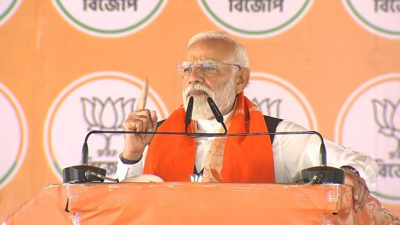 PM Modi Says Bengal Polls Are for Women’s Dignity and Honour