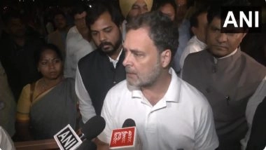 &lsquo;We&rsquo;ve Defeated This Attack on Constitution&rsquo;: Rahul Gandhi After Women&rsquo;s Reservation Amendment Bill Fails To Pass in Lok Sabha (Watch Video)