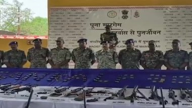 Dantewada Declared Naxal-Free After 40 Years: ‘Red Terror’ Ends as 5 Maoist Cadres Surrender, Weapons Recovered